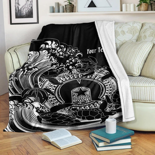 customaboriginal-premium-blanket-torres-strait-islands-in-wave-black