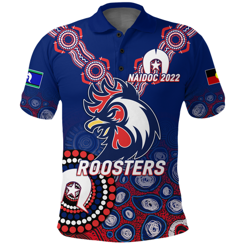 custom-personalised-roosters-rugby-naidoc-2022-aboriginal-polo-shirt