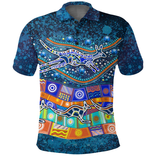 australia-indigenous-polo-shirt-dot-painting-art