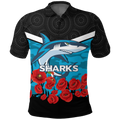 cronulla-sutherland-sharks-anzac-day-indigenous-art-polo-shirt