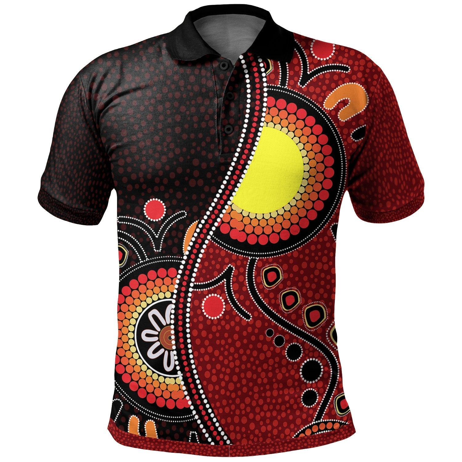 aboriginal-polo-shirt-australia-flag-dot-painting-art-unisex