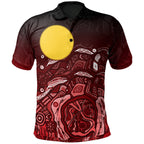 aboriginal-polo-shirt-red-landscape