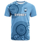 custom-personalised-sydney-t-shirt-indigenous-dot-painting-art