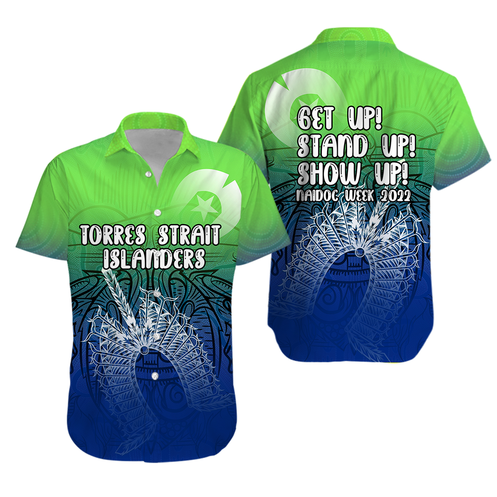 NAIDOC Week 2022 Torres Strait Islander Hawaiian Shirt - Indigenous Dot Painting Art  NAIDOC Week 2022 Torres Strait Islands Hawaiian Shirt - Indigenous Dot Painting Art