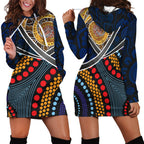 hoodie-dress-aboriginal-dot-panting-art-with-snake