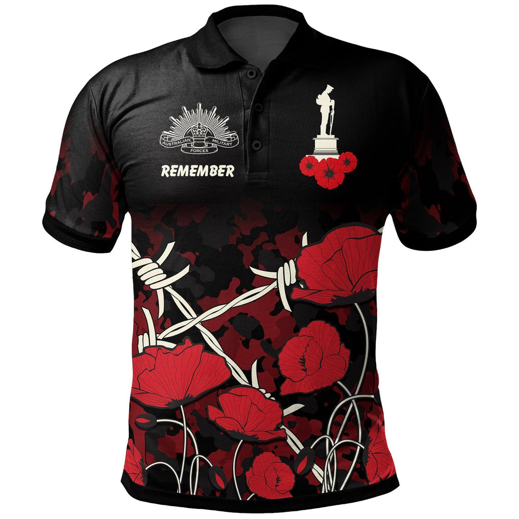 anzac-polo-shirt-anzac-with-remembrance-poppy-flower-ver2