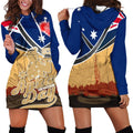 Hoodie Dress- Anzac Lest We Forget - Vibe Hoodie