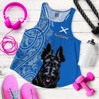 scottish-terrier-with-thistle-women-tank-top