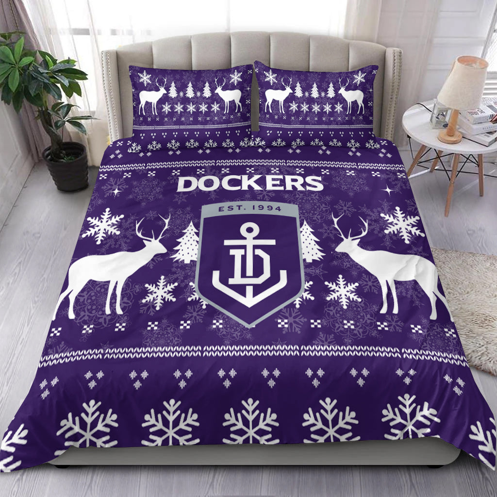 fremantle-football-club-bedding-set-christmas-ugly-style