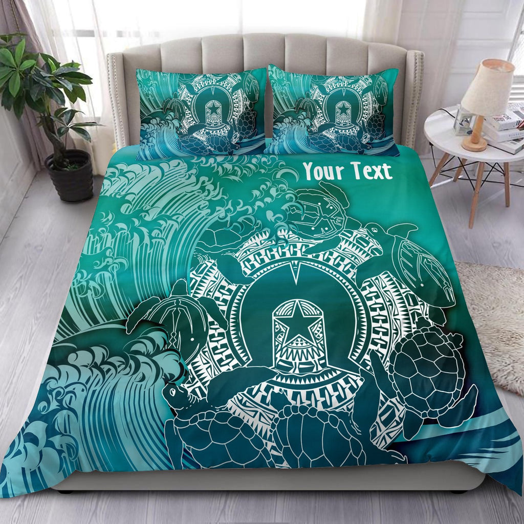 customaboriginal-bedding-set-torres-strait-islands-in-wave
