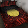 aboriginal-quilt-bed-set-indigenous-flag-grunge-style