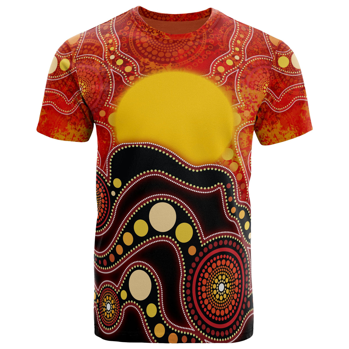 aboriginal-kid-t-shirt-aboriginal-lives-matter-flag-dot-painting-art-for-kids