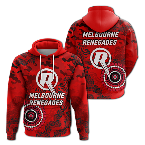 Melbourne Renegades ANZAC Day Aboriginal Hoodie - LT12