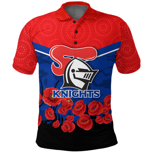custom-personalised-newcastle-knights-anzac-day-indigenous-art-polo-shirt