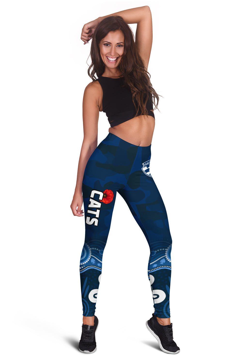 cats-anzac-2022-women-leggings-geelong-football-aboriginal-poppy