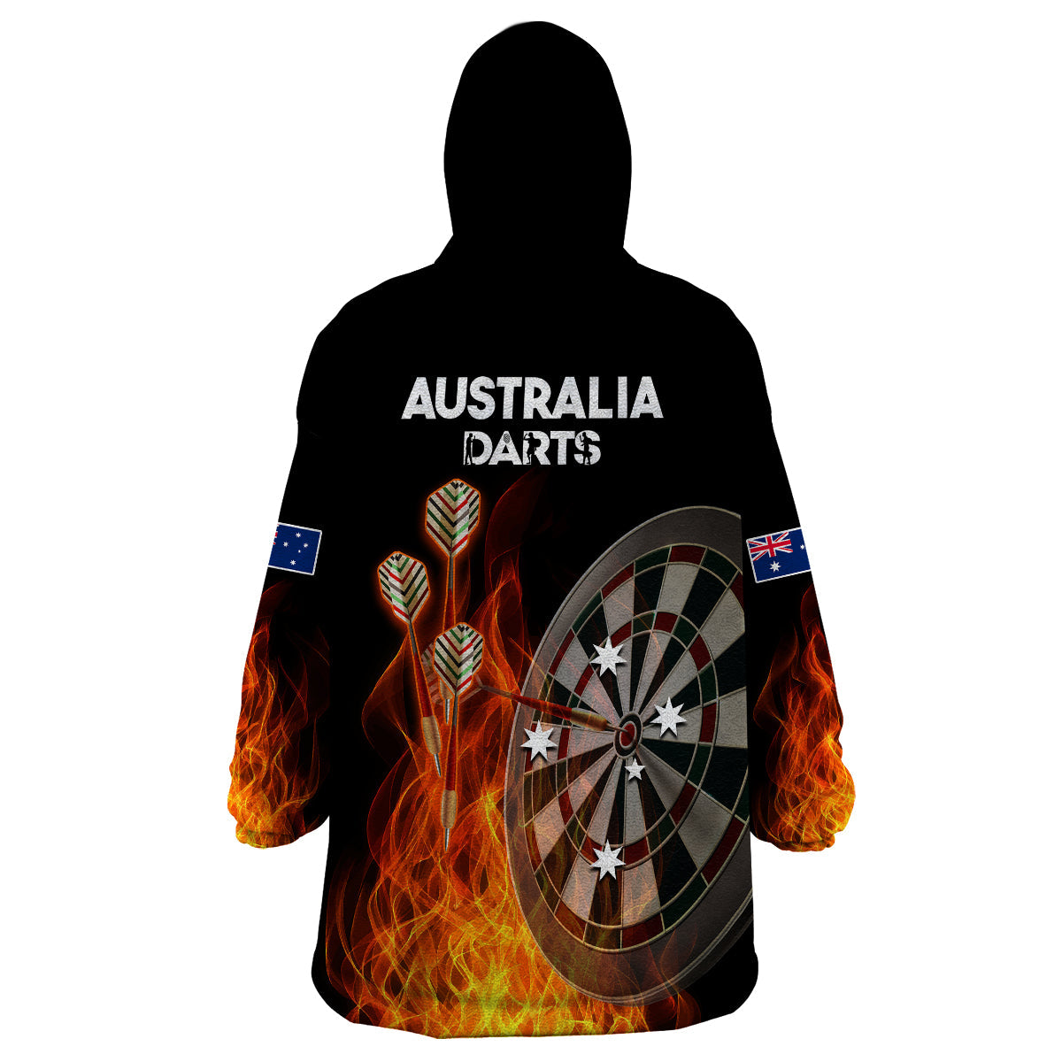 australia-darts-fire-burning-black-style-wearable-blanket-hoodie