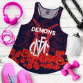 Melbourne Demons Anzac Day Indigenous Art Women Tank Top