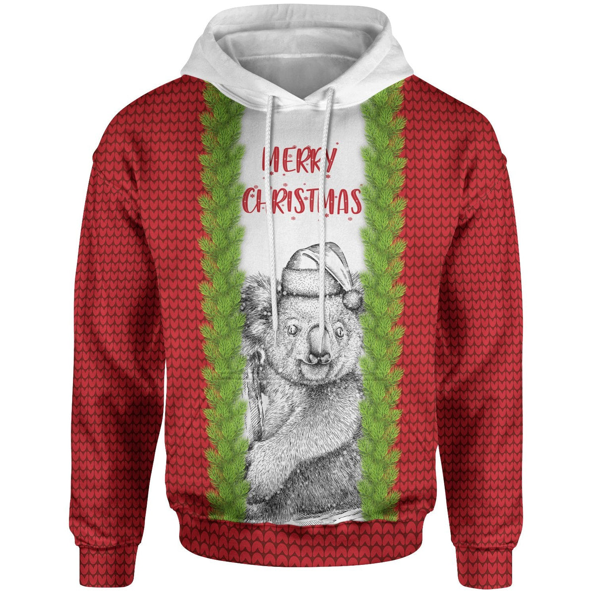 christmas-hoodie-merry-christmas-koala