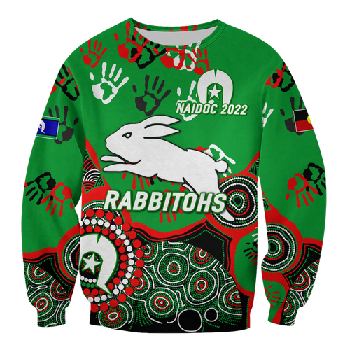 custom-personalised-rabbitohs-rugby-naidoc-2022-aboriginal-sweatshirt