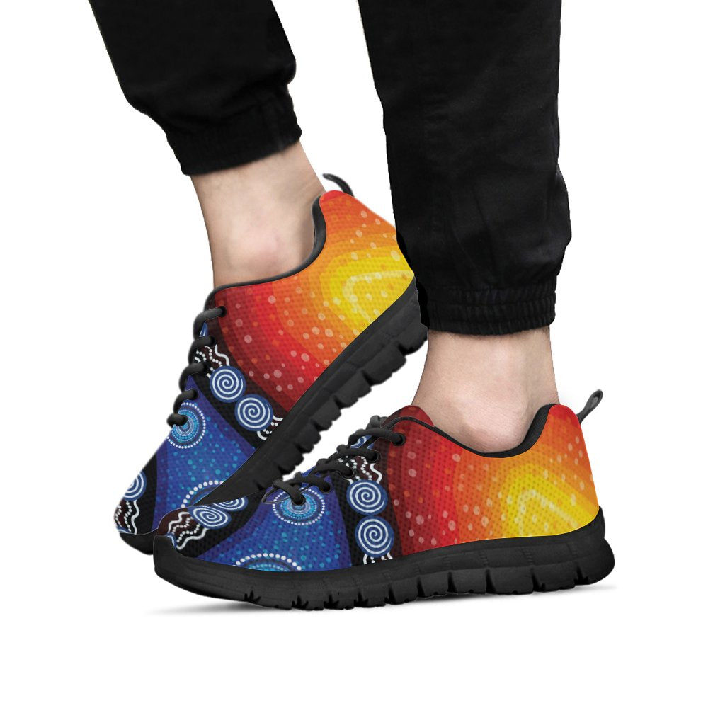 sneaker-aboriginal-color-dot-painting