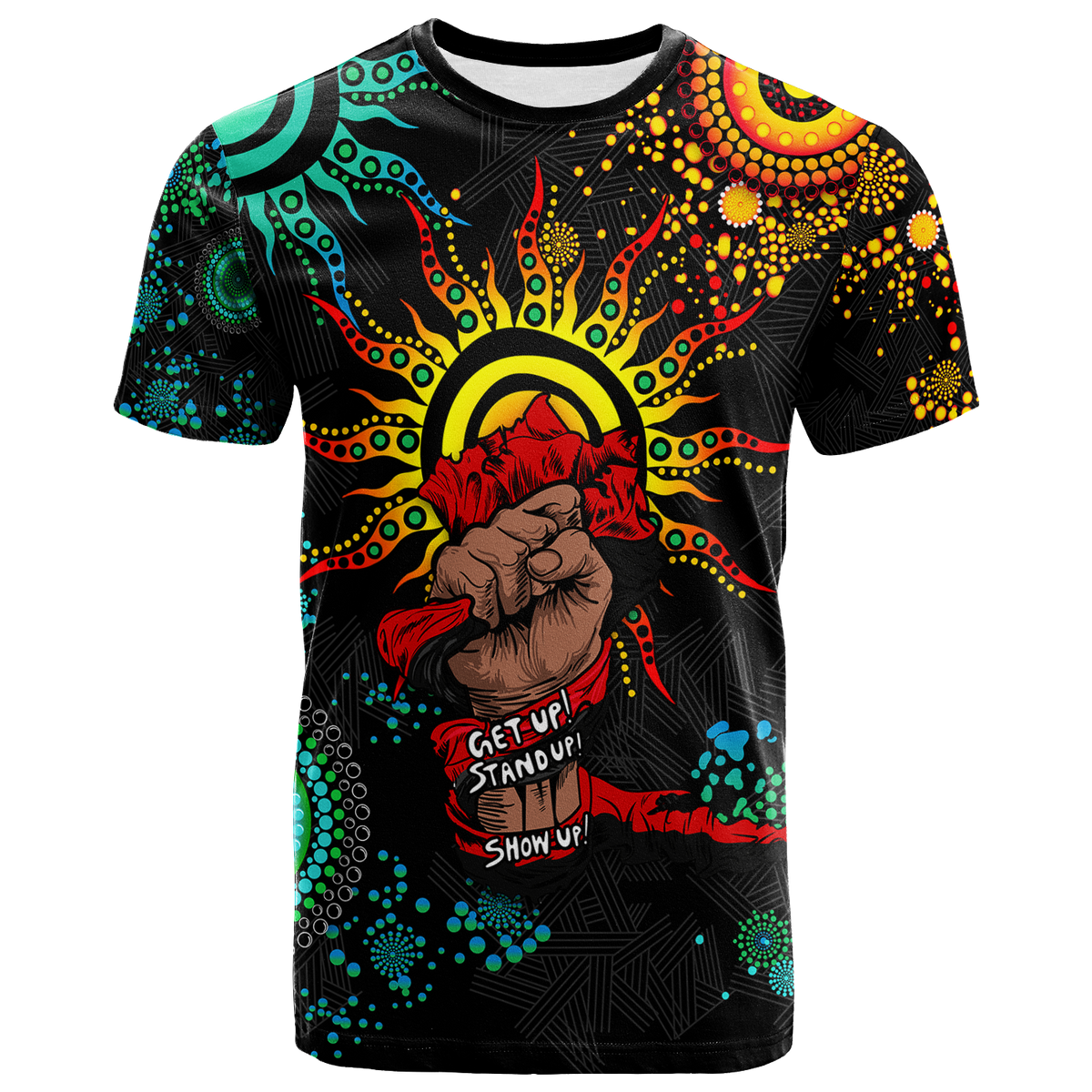NAIDOC Week 2022 Aboriginal Art Unique T-Shirt