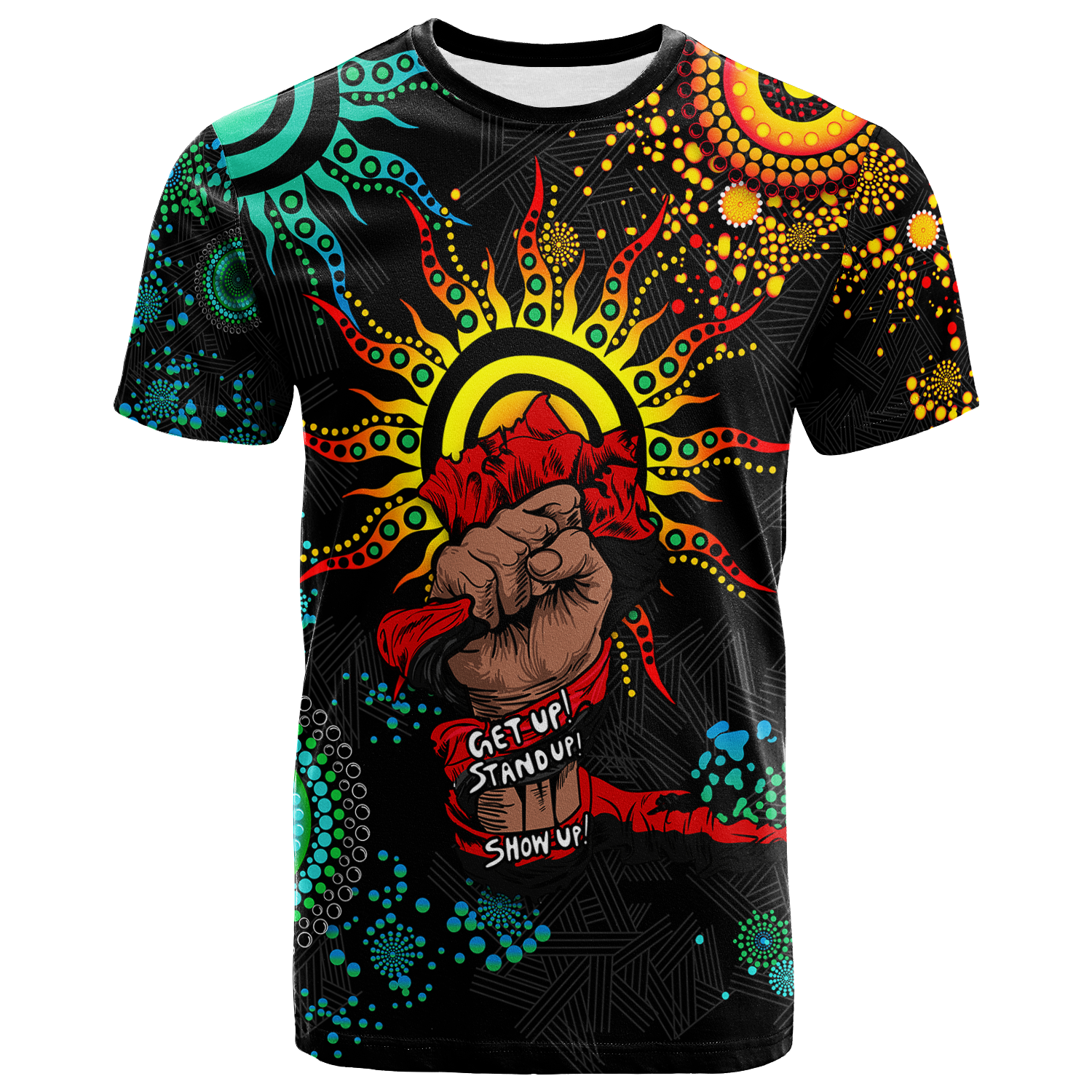 NAIDOC Week 2022 Aboriginal Art Unique T-Shirt