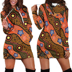 hoodie-dress-aboriginal-dot-unique-style-turtle