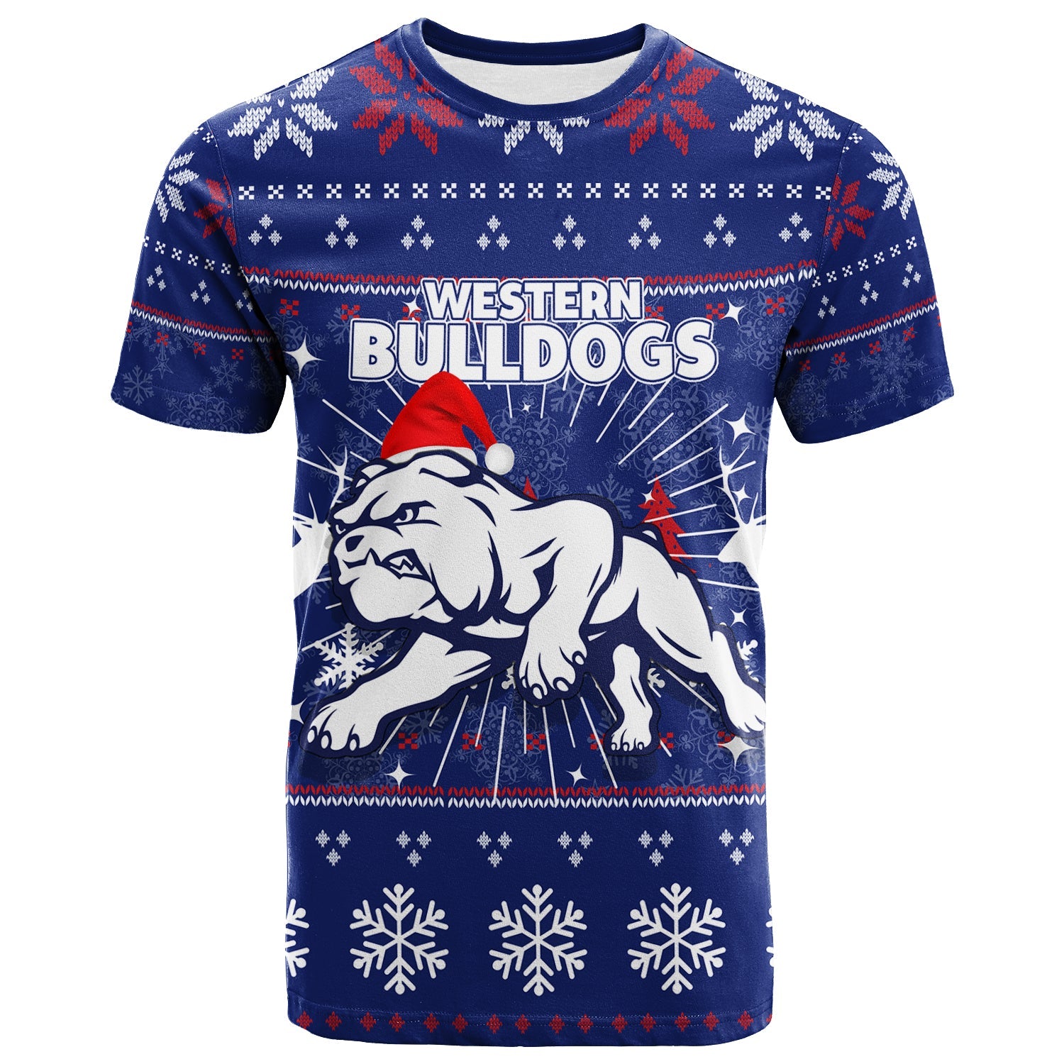 western-bulldogs-t-shirt-christmas-ugly-style