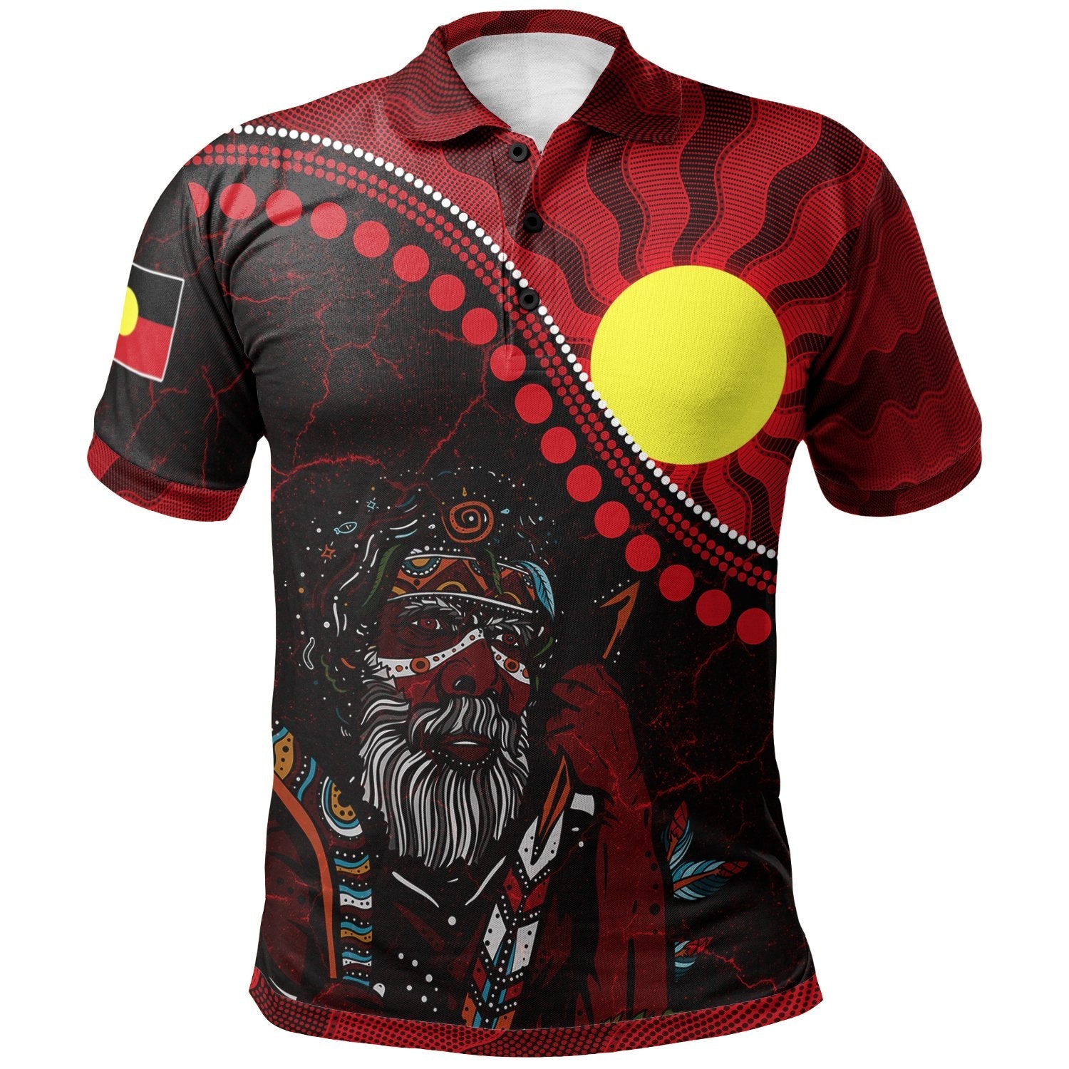 aboriginal-polo-shirts-indigenous-people-and-sun