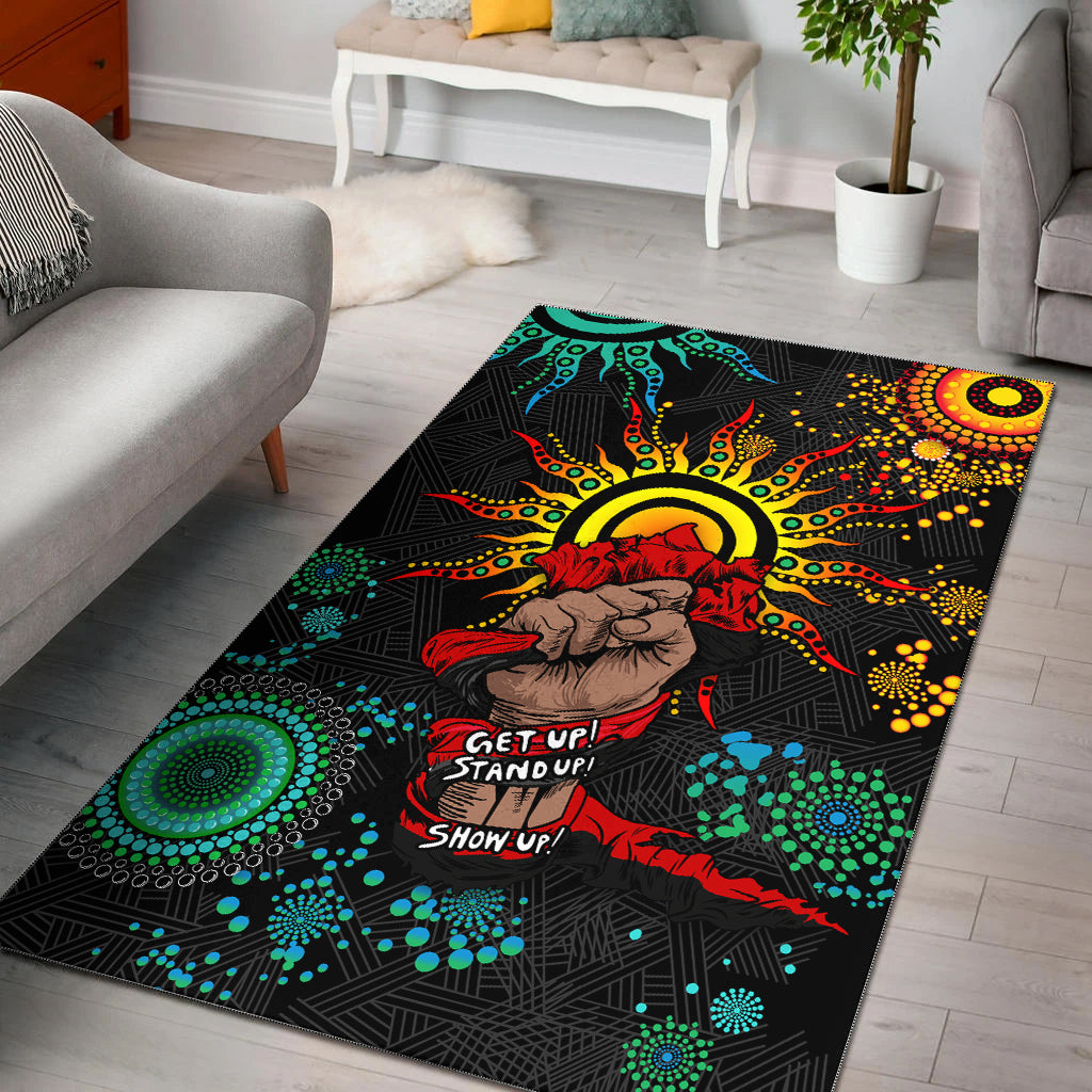 NAIDOC Week 2022 Aboriginal Art Unique Area Rug