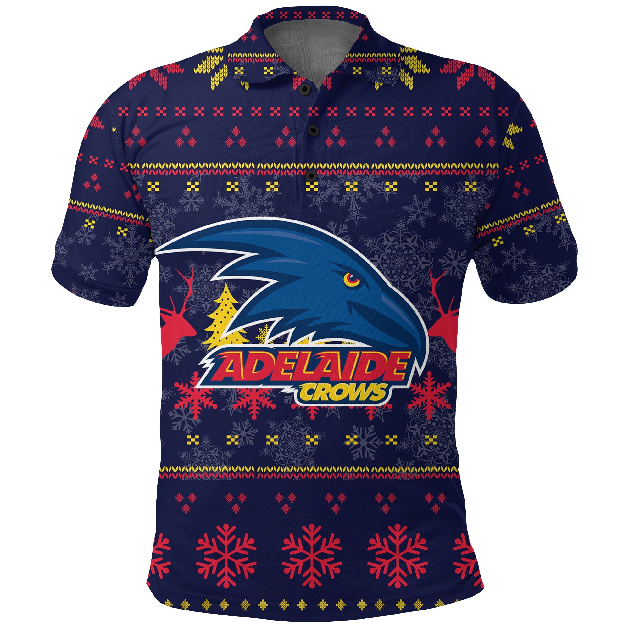 adelaide-crows-polo-shirt-christmas-ugly-style