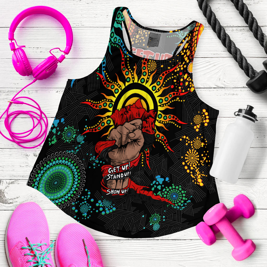 NAIDOC Week 2022 Aboriginal Art Unique Women Tank Top 