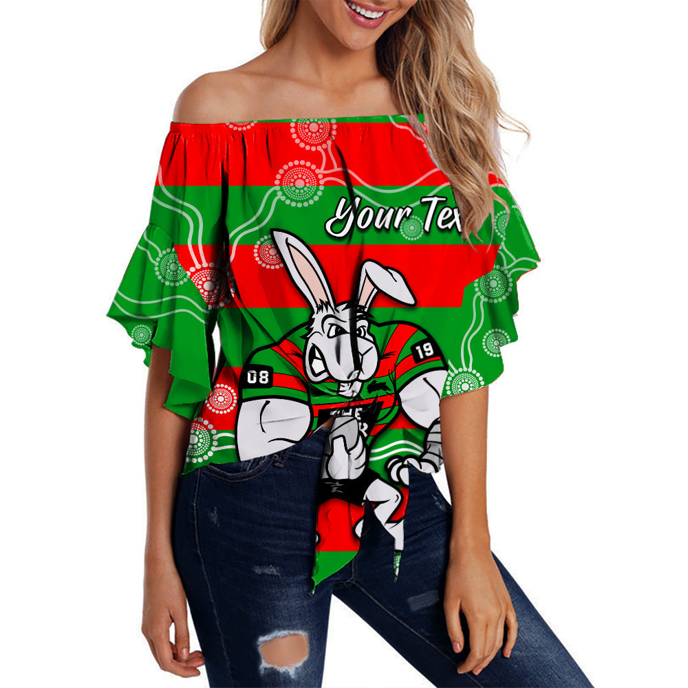 custom-personalised-rabbitohs-off-shoulder-waist-wrap-top-south-sydney