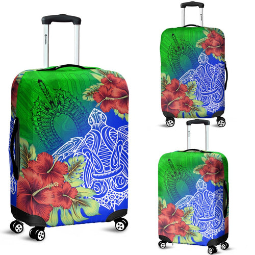 torres-strait-islanders-luggage-cover-ocean-hibiscus