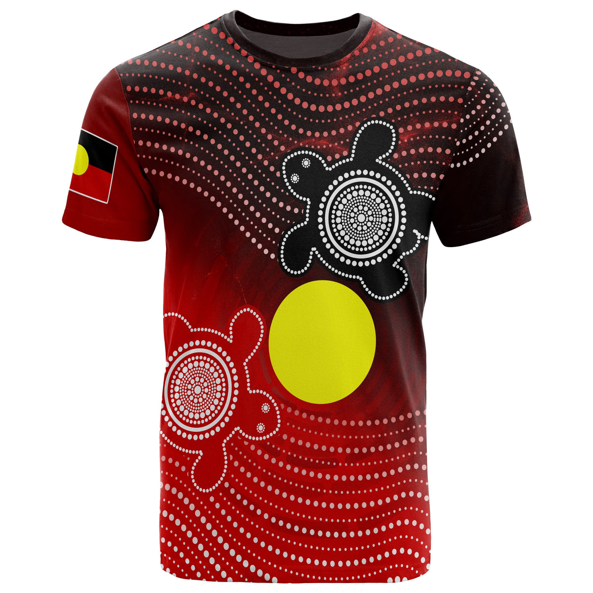 aboriginal-t-shirts-indigenous-circle-dot-painting-style