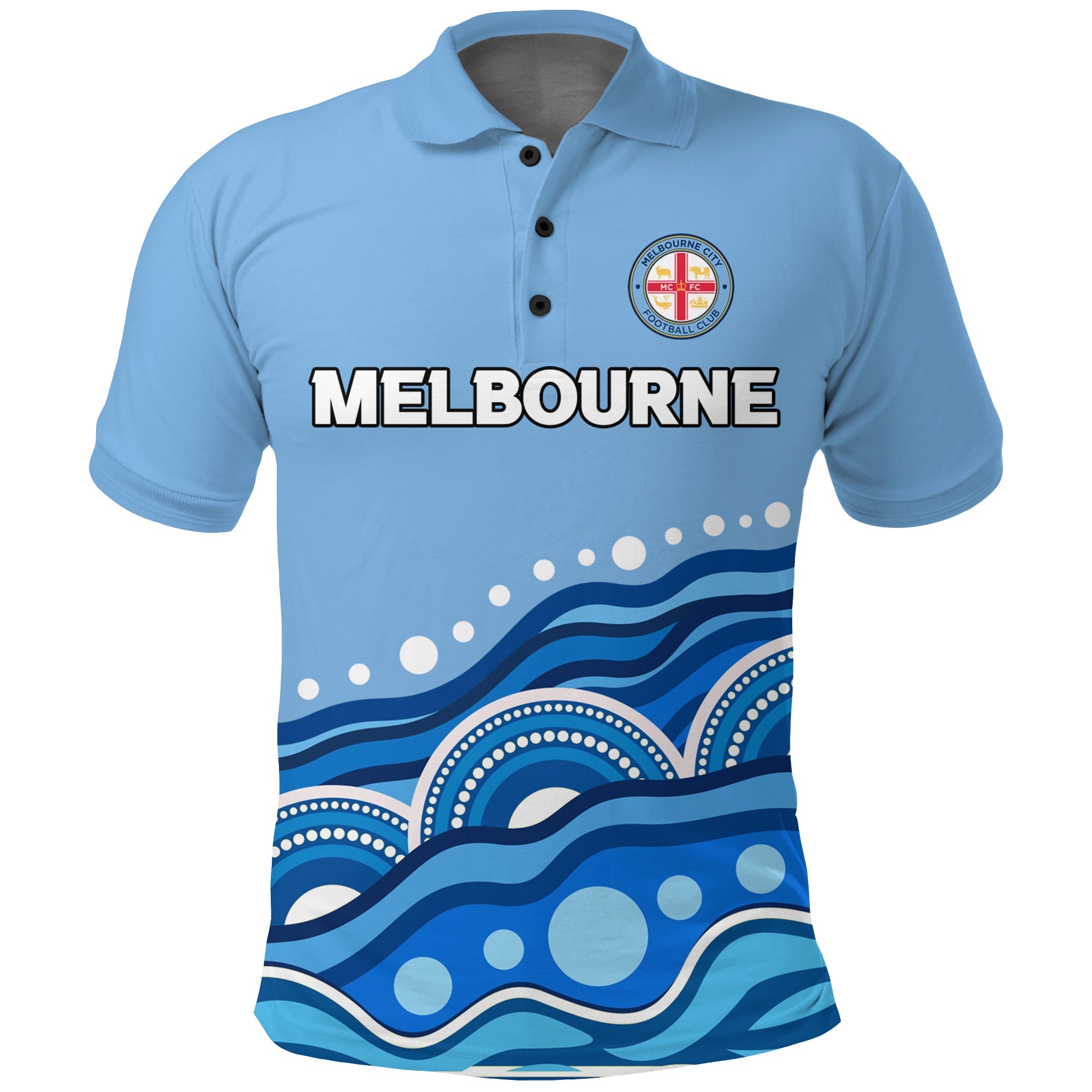 custom-personalised-melbourne-indigenous-polo-shirt-dot-painting-art
