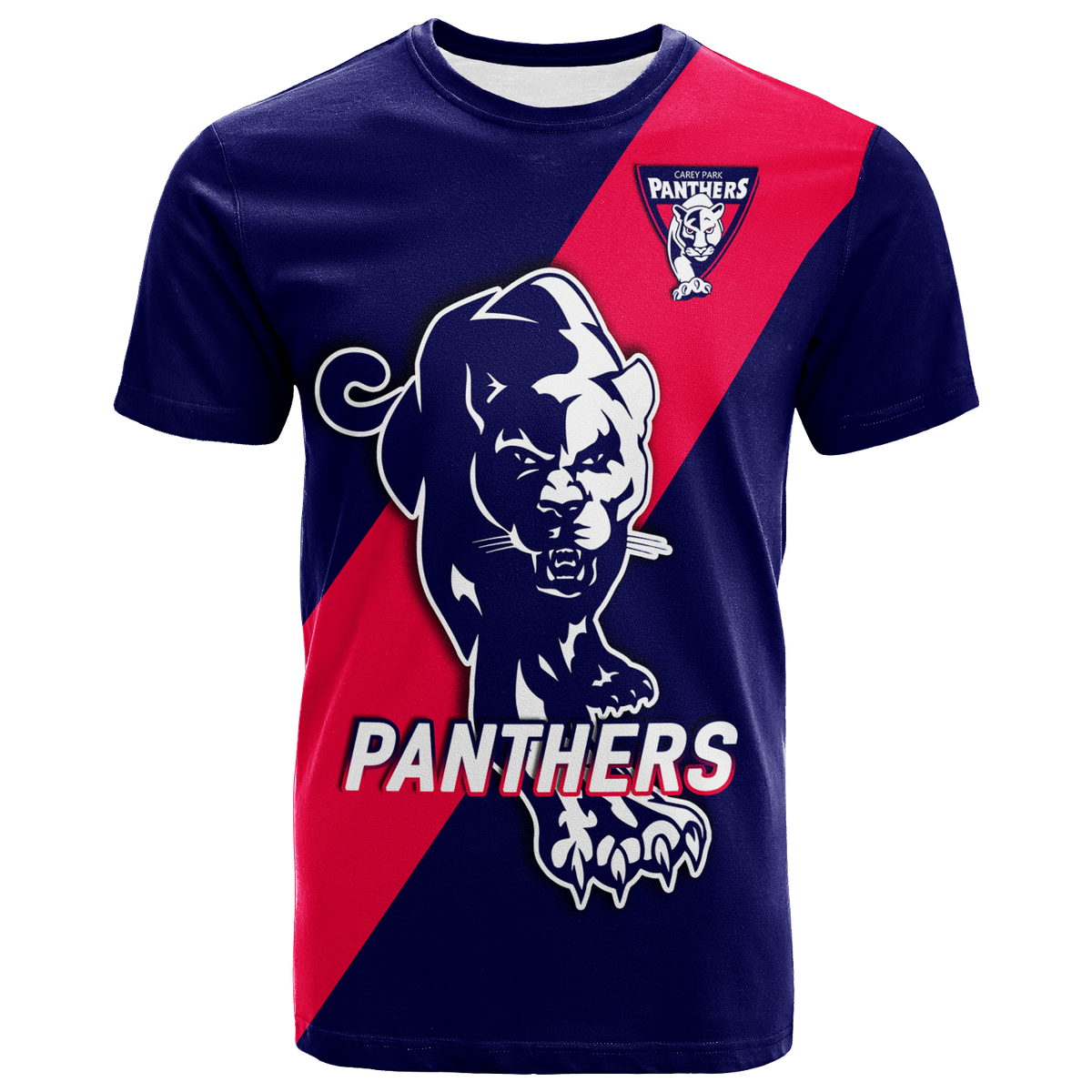 (Custom Personalised) Panthers Carey Park Football 2022 T-Shirt 