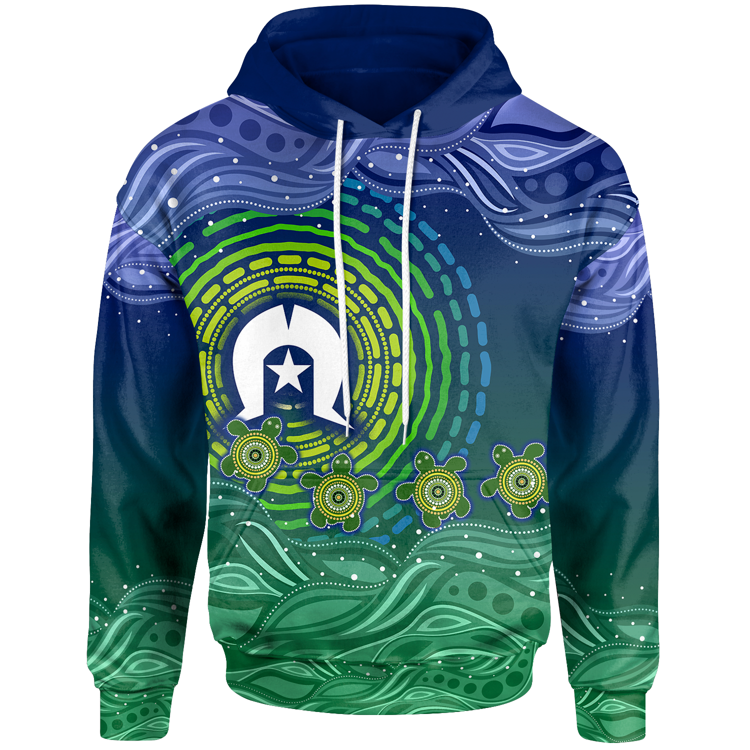 torres-strait-islanders-hoodie-aboriginal-turtle