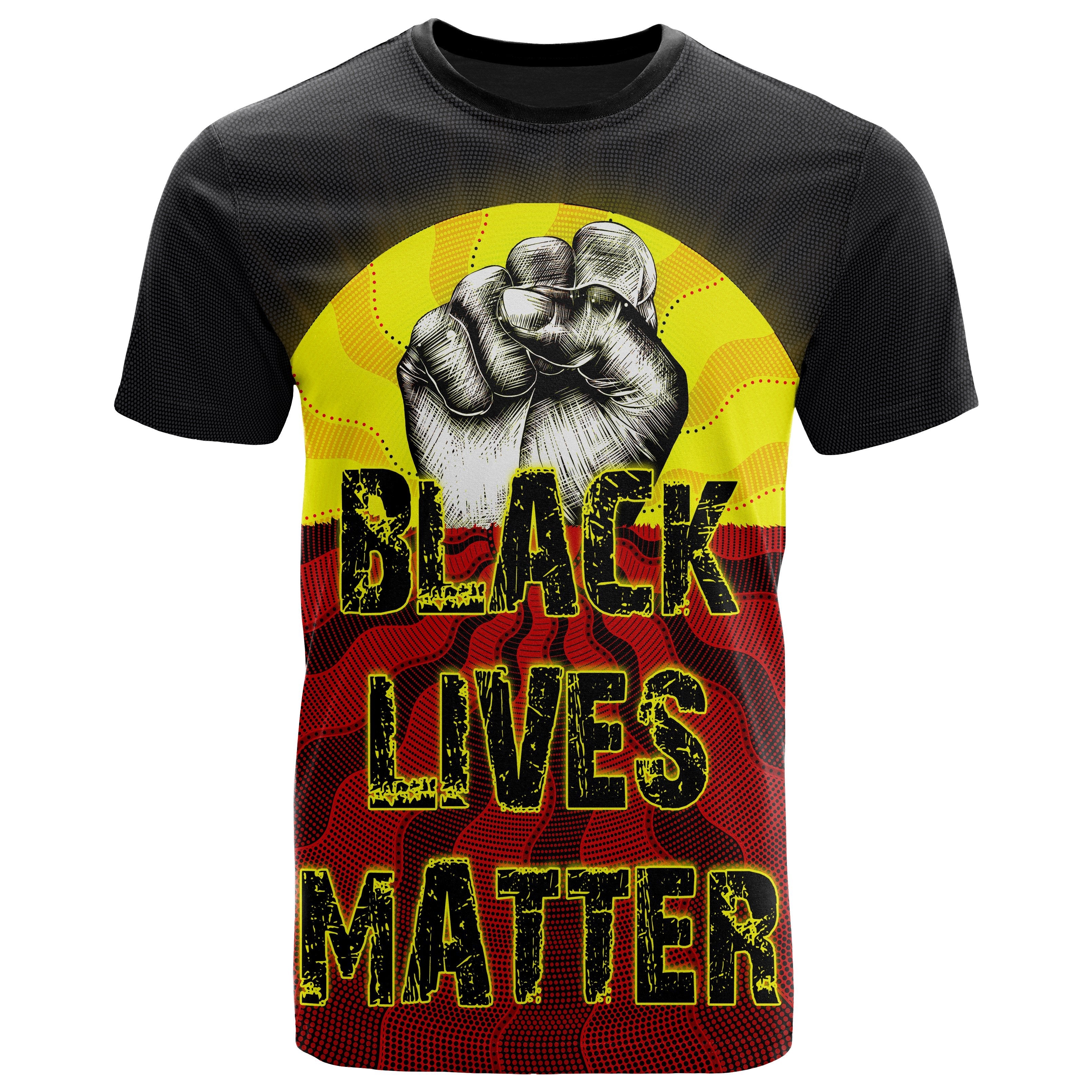 t-shirt-aboriginal-black-lives-matter-sun-dot-painting