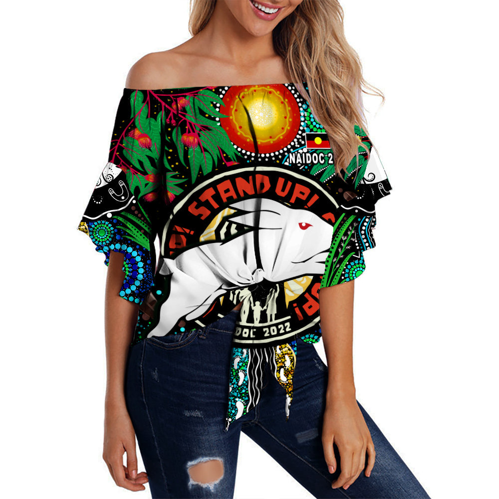 custom-personalised-rabbitohs-naidoc-week-2022-off-shoulder-waist-wrap-top-aboriginal-get-up