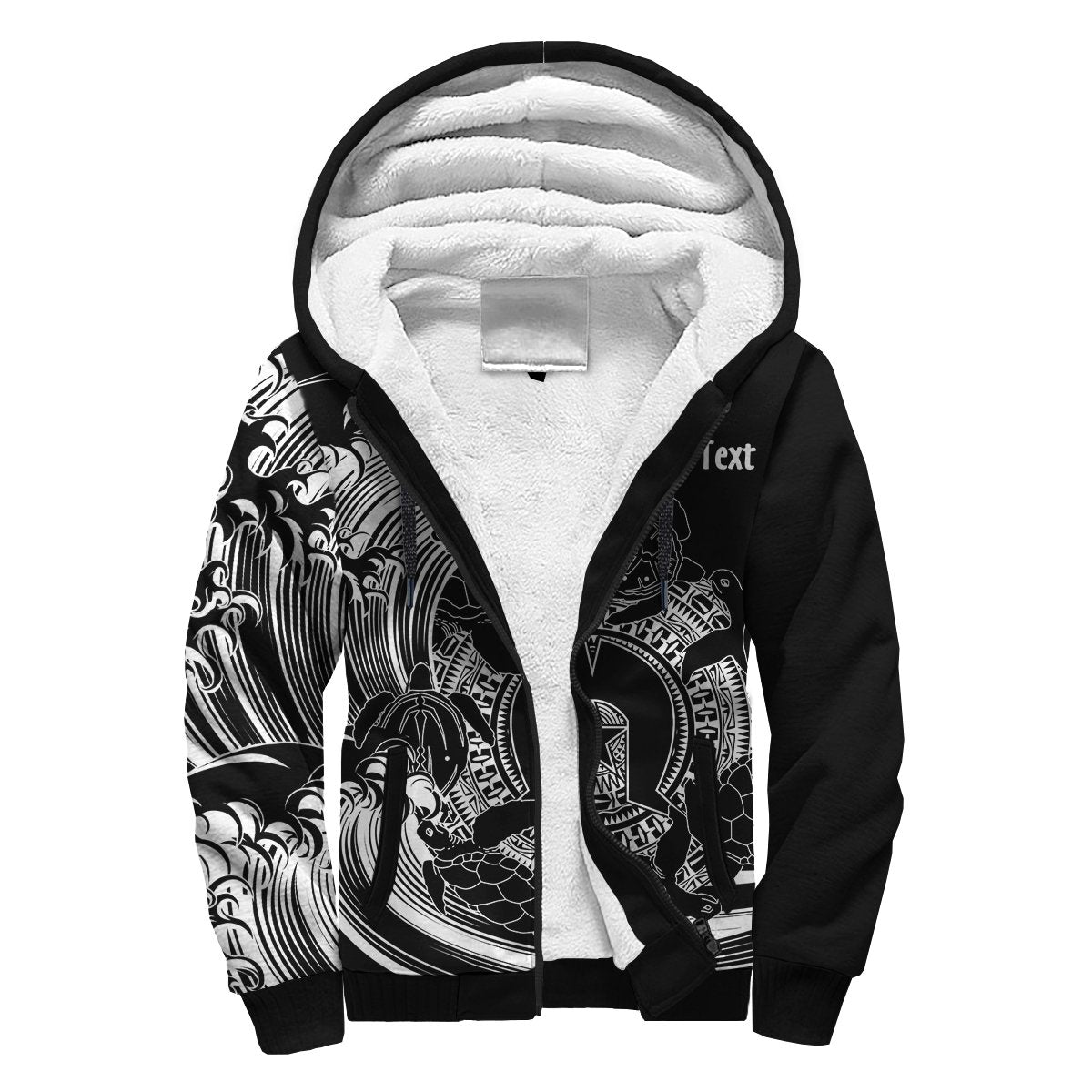 customaboriginal-sherpa-hoodie-torres-strait-islands-in-wave-black