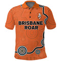 custom-personalised-brisbane-roar-polo-shirt-indigenous-dot-painting-art