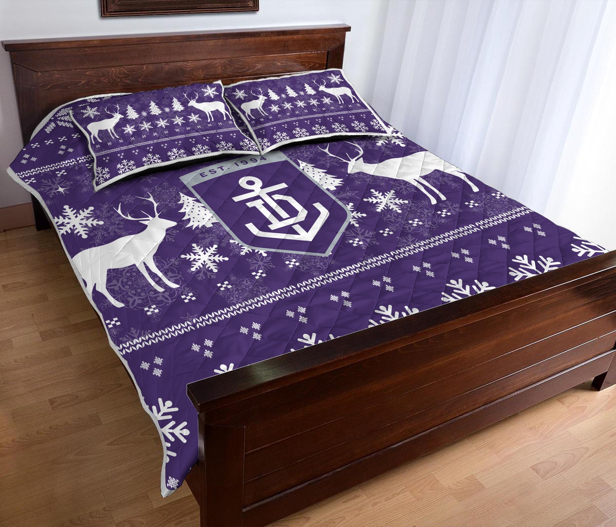 fremantle-football-club-quilt-bed-set-christmas-ugly-style