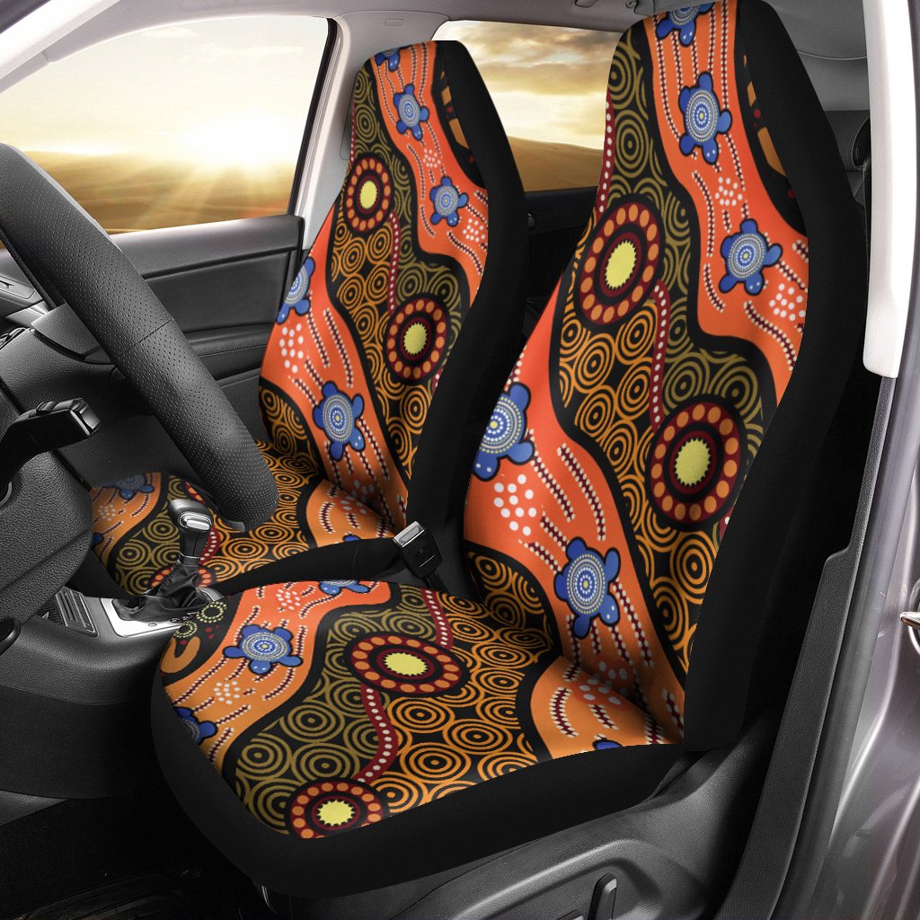 car-seat-cover-aboriginal-dot-unique-style-turtle