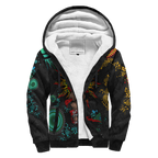 NAIDOC Week 2022 Aboriginal Art Unique Sherpa Hoodie