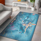 area-rug-australia-beautiful-mermaid-with-dolphin