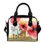 Anzac Day Shoulder Handbag - We Will Remember Them - Vibe Hoodie