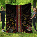 quilt-aboriginal-dot-panting-art-stripe-lines