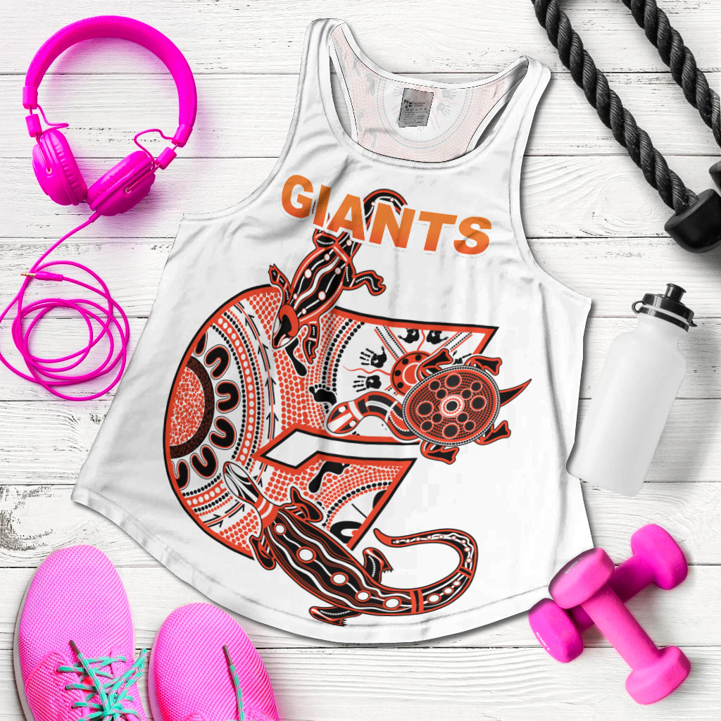 Giants Women's Racerback Tank Simple Indigenous - Vibe Hoodie