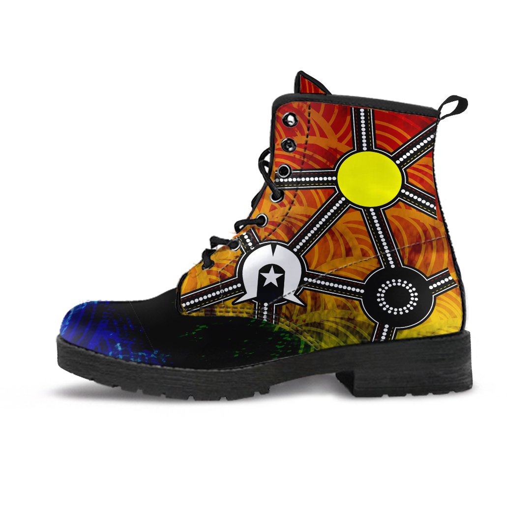 naidoc-week-2021-leather-boots-aboriginal-geometric-style
